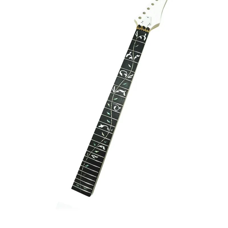 Disado 24 Frets Inlay Tree Of Life Maple Electric Guitar Neck Guitar Accessories Parts Can Be Customized Musical Instruments