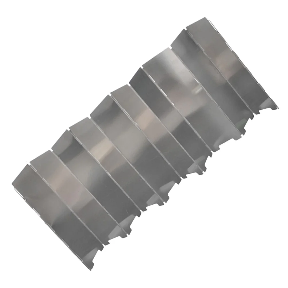 

Portable Windshield BBQ Windscreen Outdoor Burner Folding for Camping Aluminum Stove Affordable