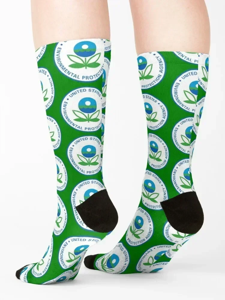 EPA Logo - :Environmental Protection Agency Socks luxury Christmas Novelties Rugby Men Socks Luxury Brand Women's