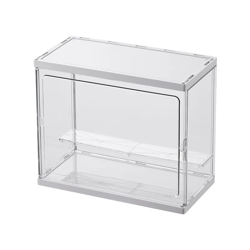 

Box Storage Display Rack Transparent Display Cabinet Acrylic Desktop Bubble Mat Doll Display Box Music Master's Office Rack Box
