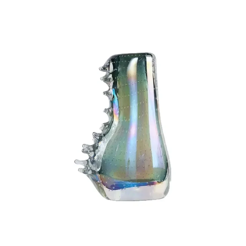 Simple modern glazed vase fruit plate series model room decoration bedroom living room ornament handicrafts