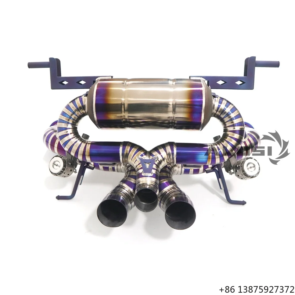 Titanium Alloy Valvetronic Catback Exhaust for Aventador LP700-4 LP740 LP750 2011-2022 Racing Performance Mufflers