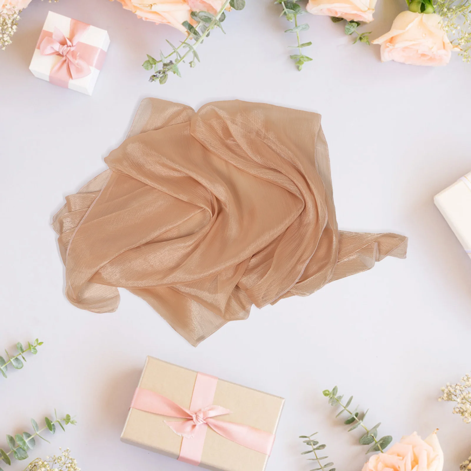 

150x200cm Neutral Backdrop for Photography - Washable Glitter Fabric Curtain Ideal for Product Photoshoot and Party Booth