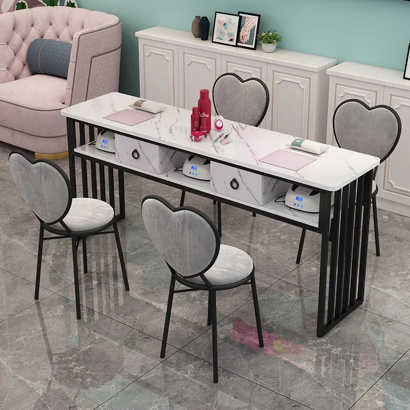 Nail Table Manicure Simple Modern Nail Table Economical Professional Manicure Nail Table And Chair Set Tisch Furniture