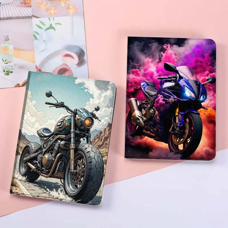 

Vintage Motorcycle Desert Road For Huawei MatePad Pro Air 12 X Honor Pad 8 V8 9 13 GT GT2 3 12.6 13.3 Inch Tablet Case