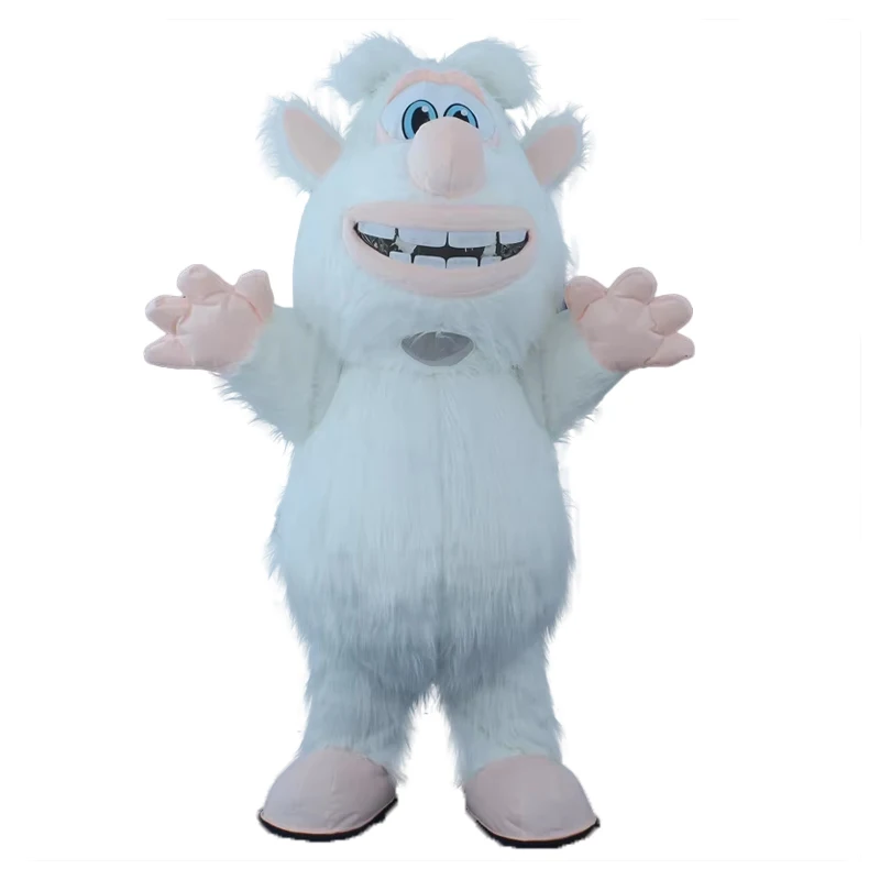

Snow Monster Inflatable Plush Costume Birthday Party Character Cosplay Funny Props Halloween Mascot Set