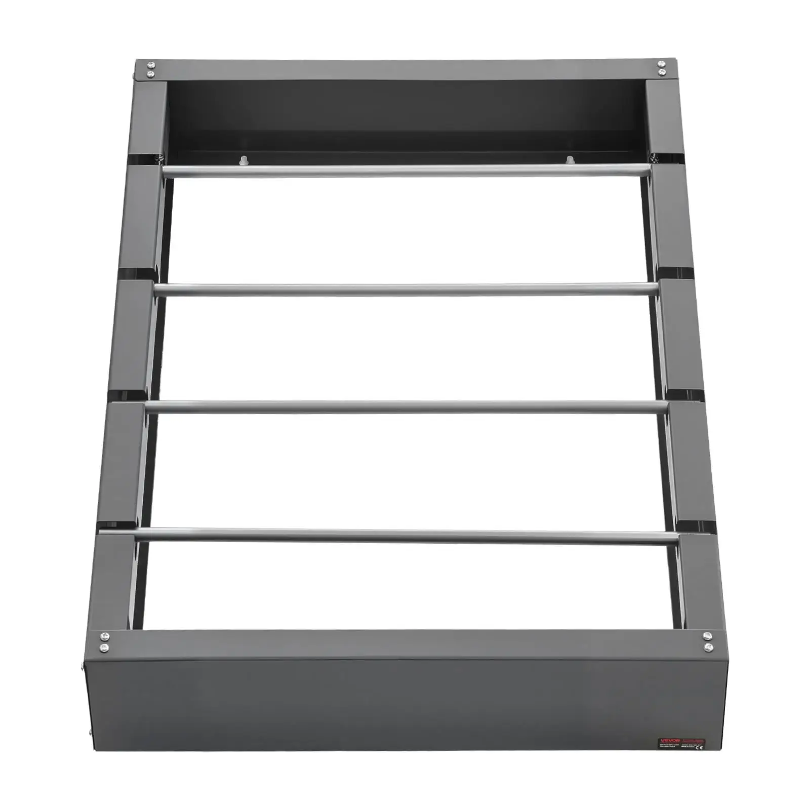 Wall Mounted Wire Spool Rack with 4 Adjustable Rods Cold Rolled Steel Cable Dispenser for multi Spool Holder for electrical Wiring Storage 150 lb Capacity