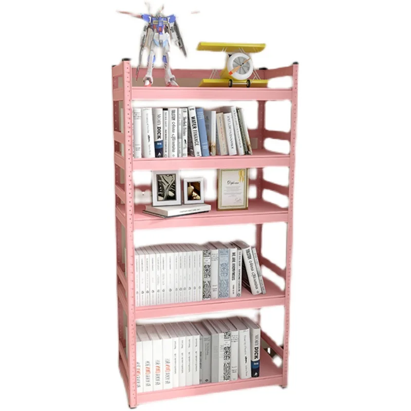 

TLL Bookshelf and Storage Shelf Floor-Standing Multi-Layer Household Steel Living Room