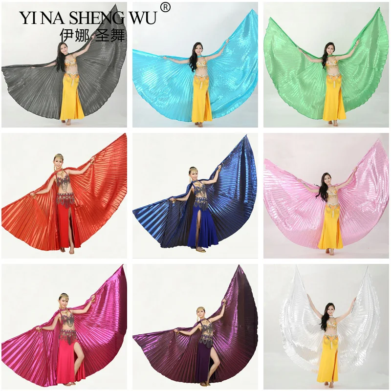 

2017 Горячие женские крылья Исиды для танца живота, восточный дизайн, новые крылья без палочек, 9 цветов, ГОРЯЧАЯ ПРОДАЖА