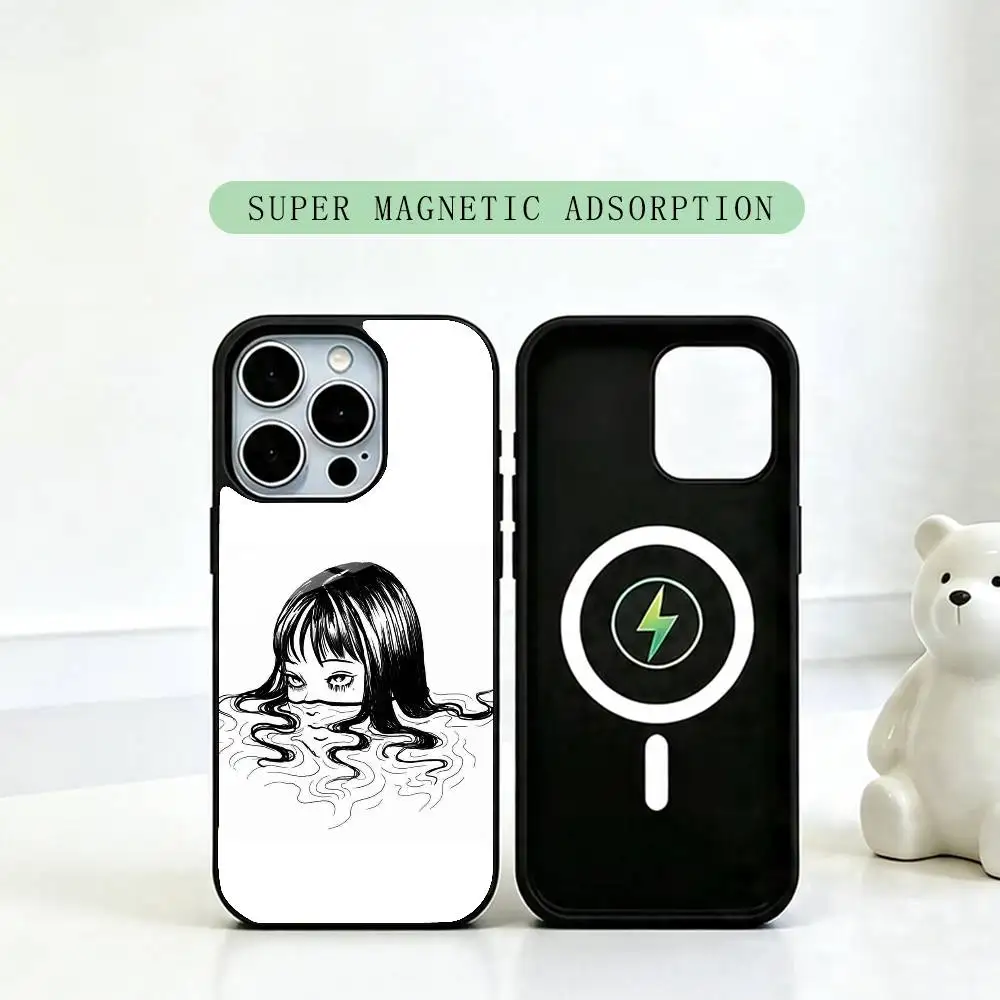 Horror Manga-T-Tomie  Phone Case For iPhone17,16,15,14,13,12,11 Plus,Pro Allows magnetic wireless charging