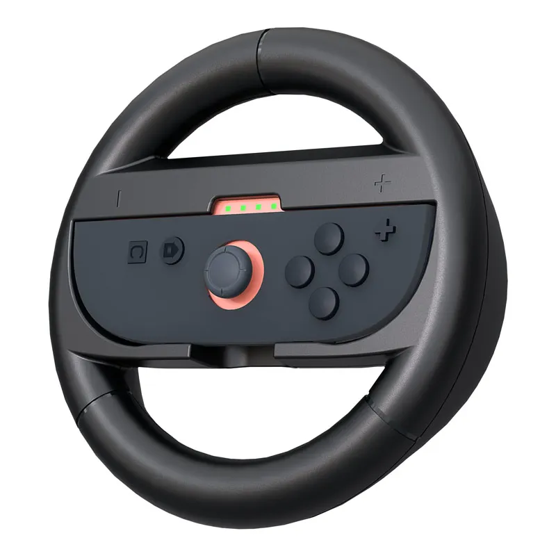 For Nintendo Switch 2 Game Steering Wheel Handle Joy-Con Joystick Handle Racing Steering Wheel Switch Game Controller