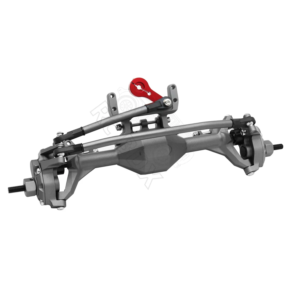 CNC-gefreesd aluminium geïntegreerde portaalas voor achter geanodiseerd voor 1/10 RC Crawler auto Axiale SCX10 II RGT 86100 Redcat GEN8