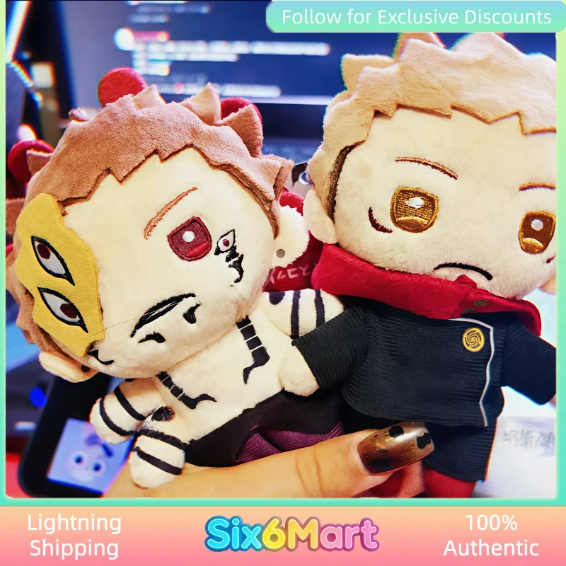 

Cartoon Jujutsu Kaisen Plush Doll Cute RyōMen Sukuna Toge Omori Anime Periphery Doll Pendant Room Decor Gift