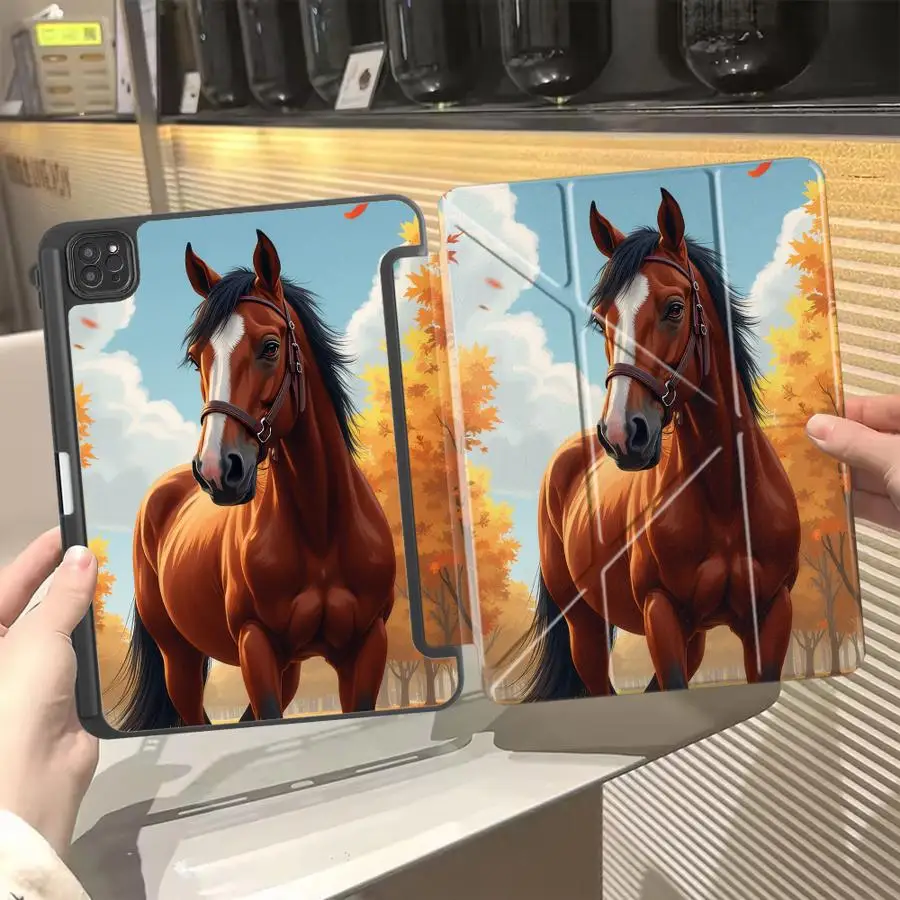 capa-para-tablet-ipad-pro-2025-air-4-5-m3-m2-1-2-m4-11-polegadas-pro-11ª-10ª-9ª-8ª-7ª-129-polegadas-mini-6-7-suporte-capa-bay-horse-in