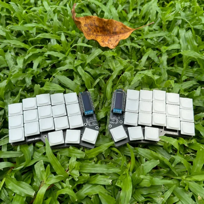 

Corne Crkbd Split Mechanical Keyboard Customized Zmk Bluetooth OLED Screen Choc V1 Wireless Low Profile Split Keyboard Ergonomic