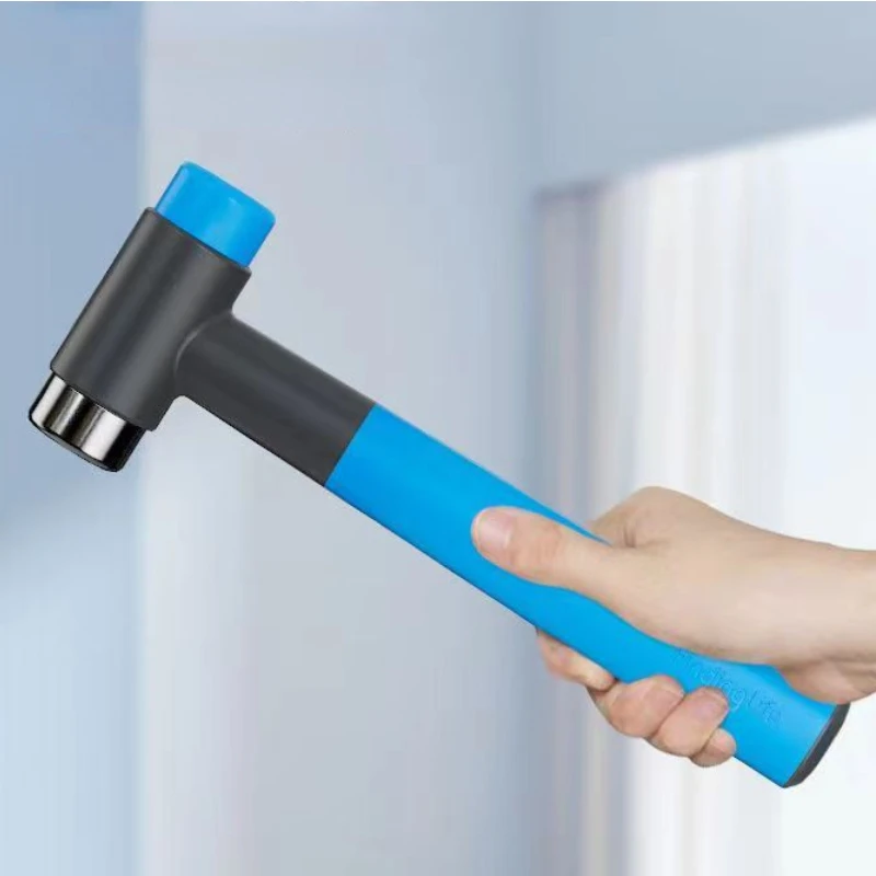 

Мини-резиновый молоток FINDER, двусторонний молоток для бытовой установки, многофункциональный молоток для ремонта, работы по дереву, ручная напольная плитка