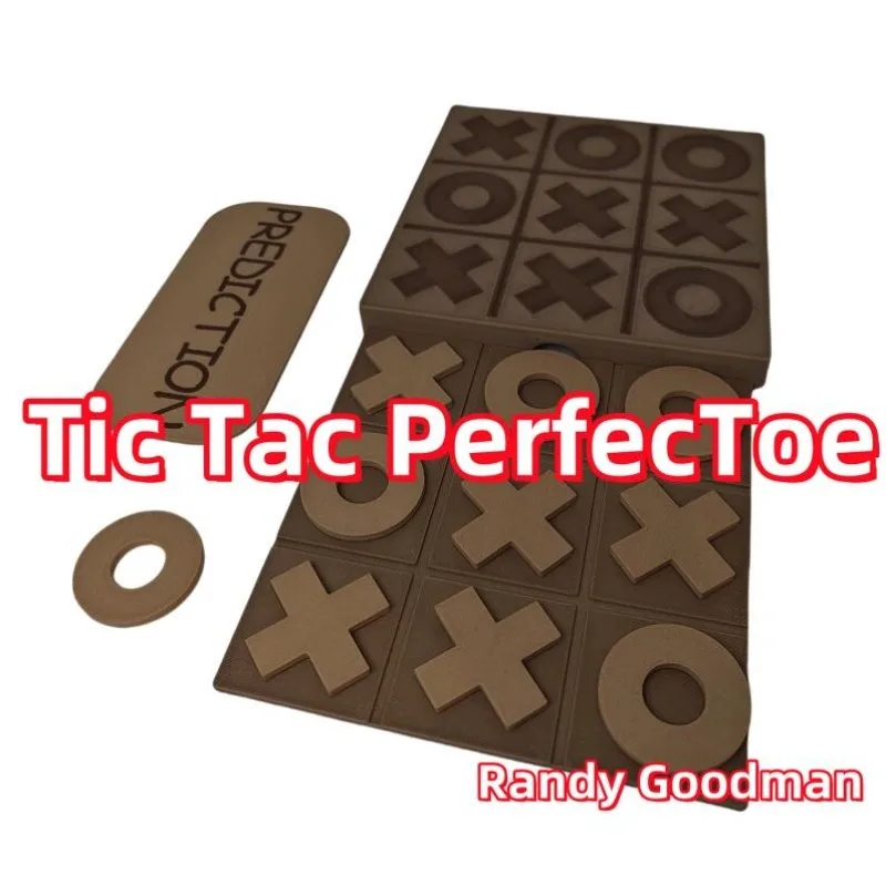 

Tic Tac PerfecToe (Plastic Version) The Ultimate Tic Tac Toe Prediction Magic Tricks Illusions Stage Magic Prop Gimmick Magician