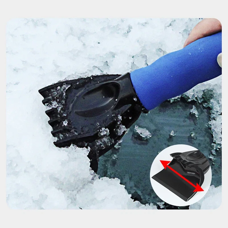 Car Windshield Snow Shovel Winter Cars Window and Door Removes Snow and Frost Cleaning Scraper Tool Auto Cleaning Accessories