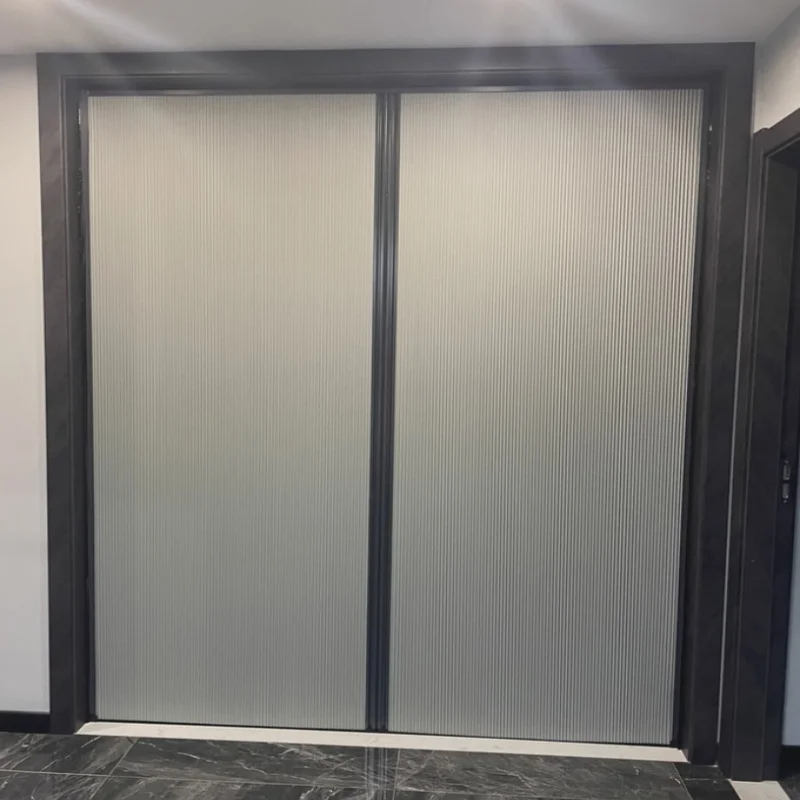 Customized Honeycomb Folding Sliding Windows Telescopic Curtain Doors for Living Room Bedroom Kitchen Wardrobe Partition