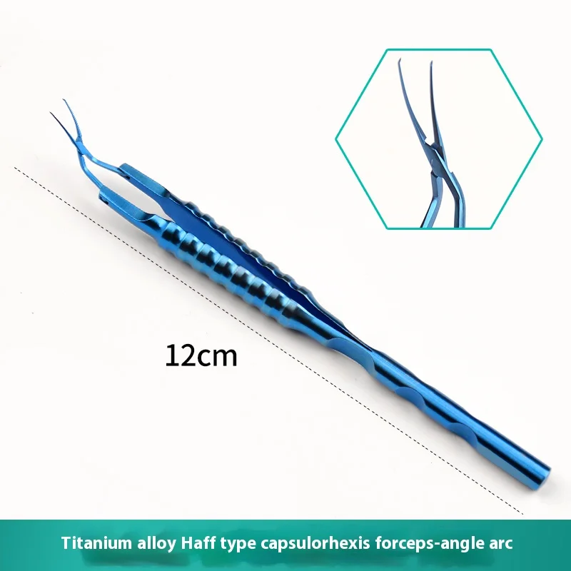 Inamura Capsulorhexis fórceps herramienta para párpados instrumento oftálmico de titanio