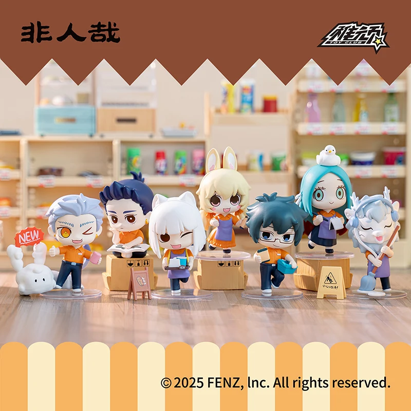 

Deviant Zhiwan Convenience Store Series Мини-фигурка Слепая коробка Аниме Коллекционный декор для рабочего стола Модная игрушка Подарок на день рождения