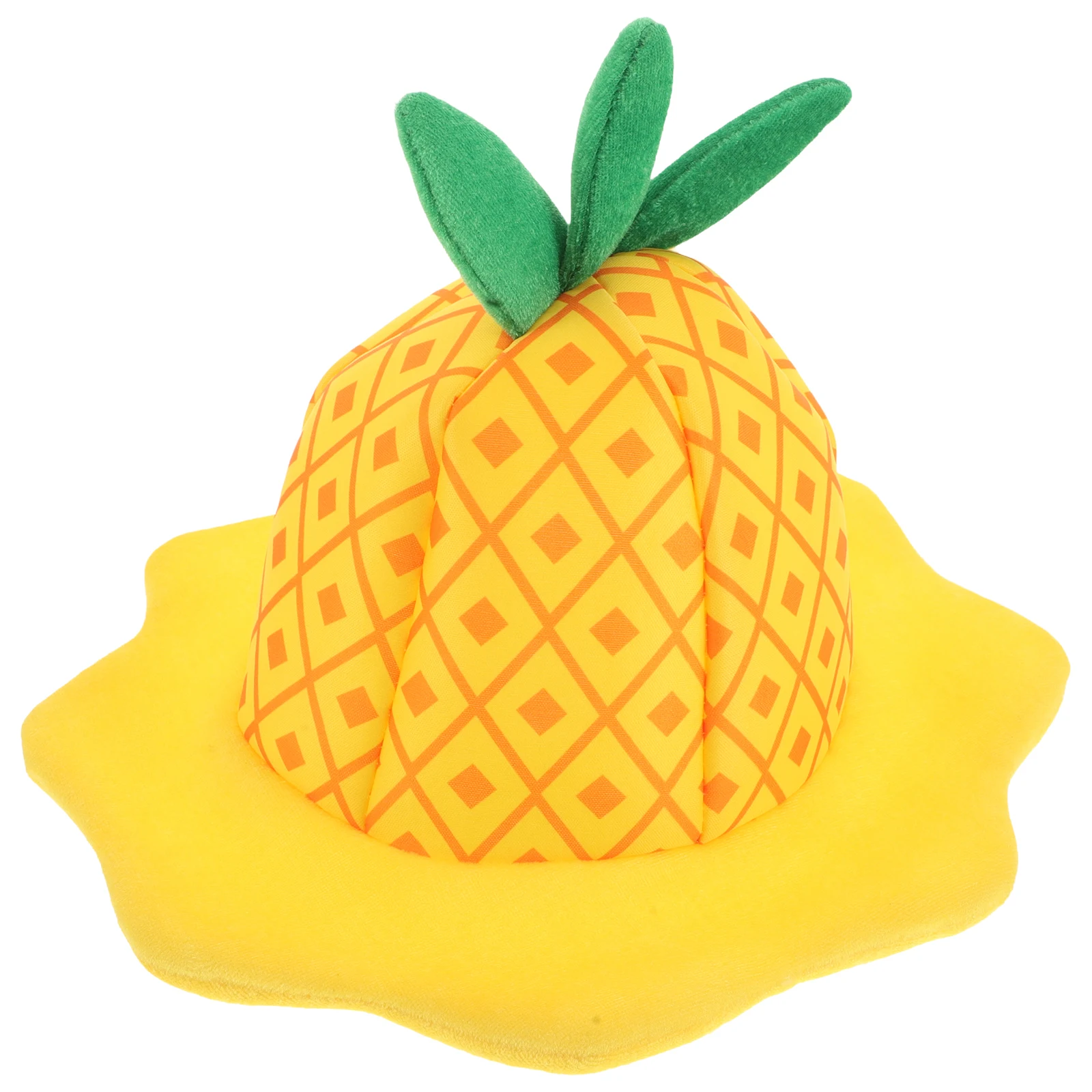 

Pineapple Hat Cute Cartoon Pineapple Headpiece for Party Masquerade Halloween Tropical Luau Fruit Themed Event Adult Kids