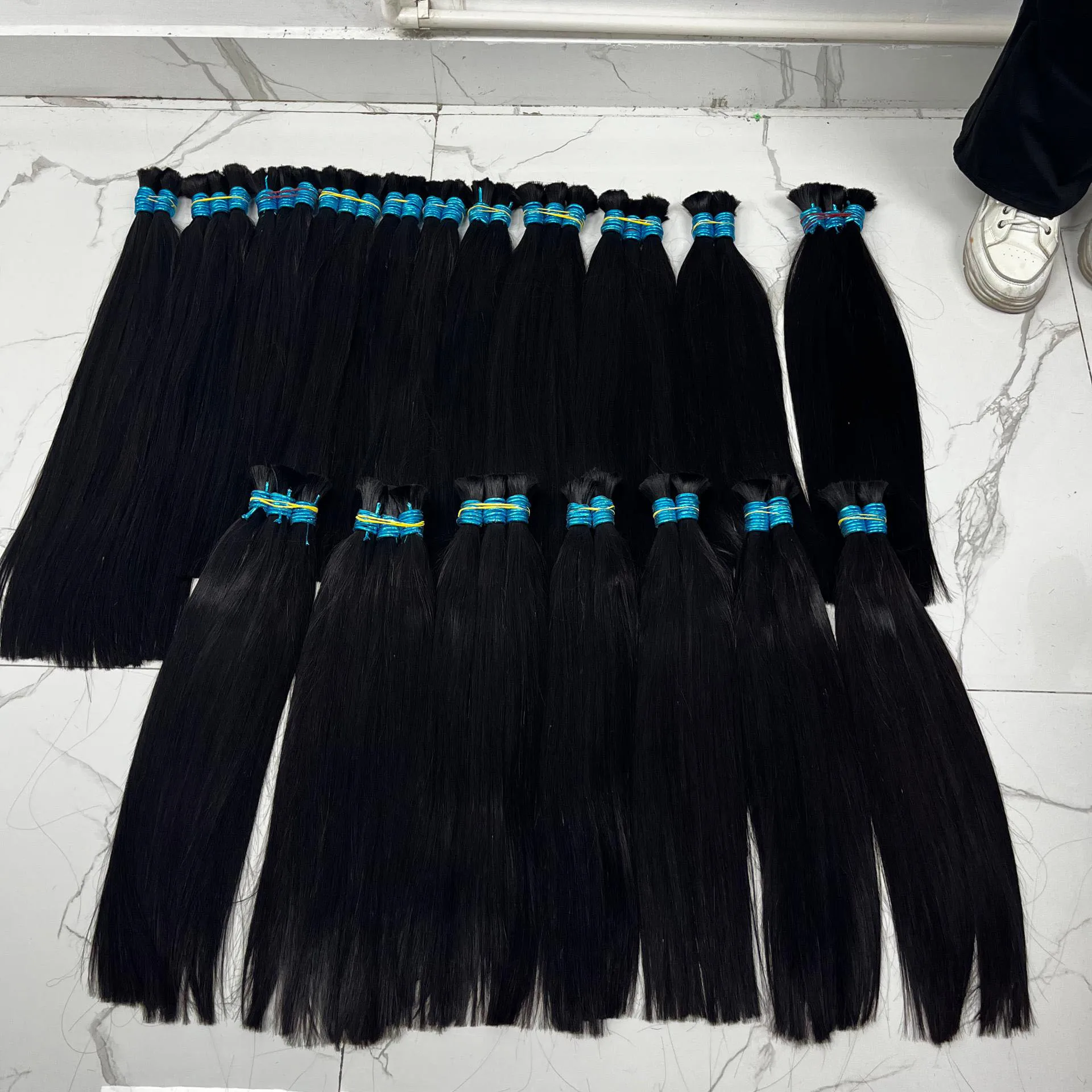 

Шелковистые прямые парики, 100% пучки человеческих волос, плетение волос, объемные парики из натуральных волос 613, наращивание волос de cabello humano Virgin Human