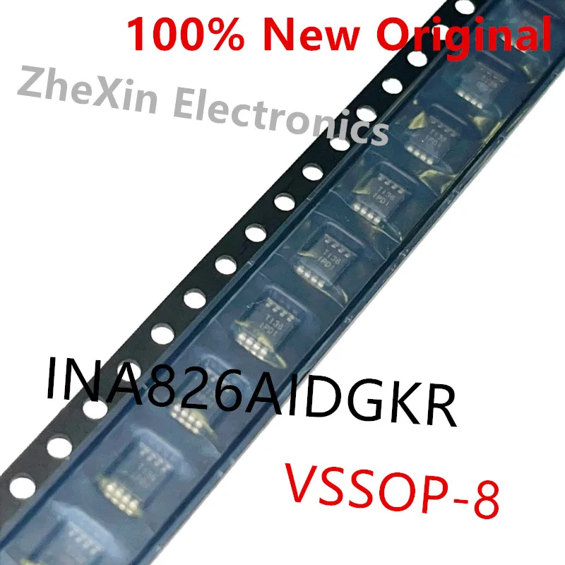 10PCS/Lot   INA826AIDGKR   IPDI 、INA200AIDGKR   BQH 、INA333AIDGKR   I333 、INA332AIDGKR   B32   New instrument amplifier chip