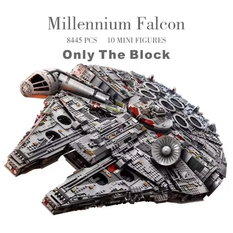 75192 05132 Falcon Ship Building Blocks Bricks Toys Compatible  Christmas Birthday GiftsIn stock