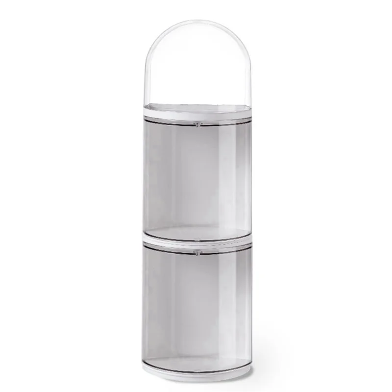 

Большая прозрачная пылезащитная коробка для органайзера моделей — диаметр 15 см — A68E