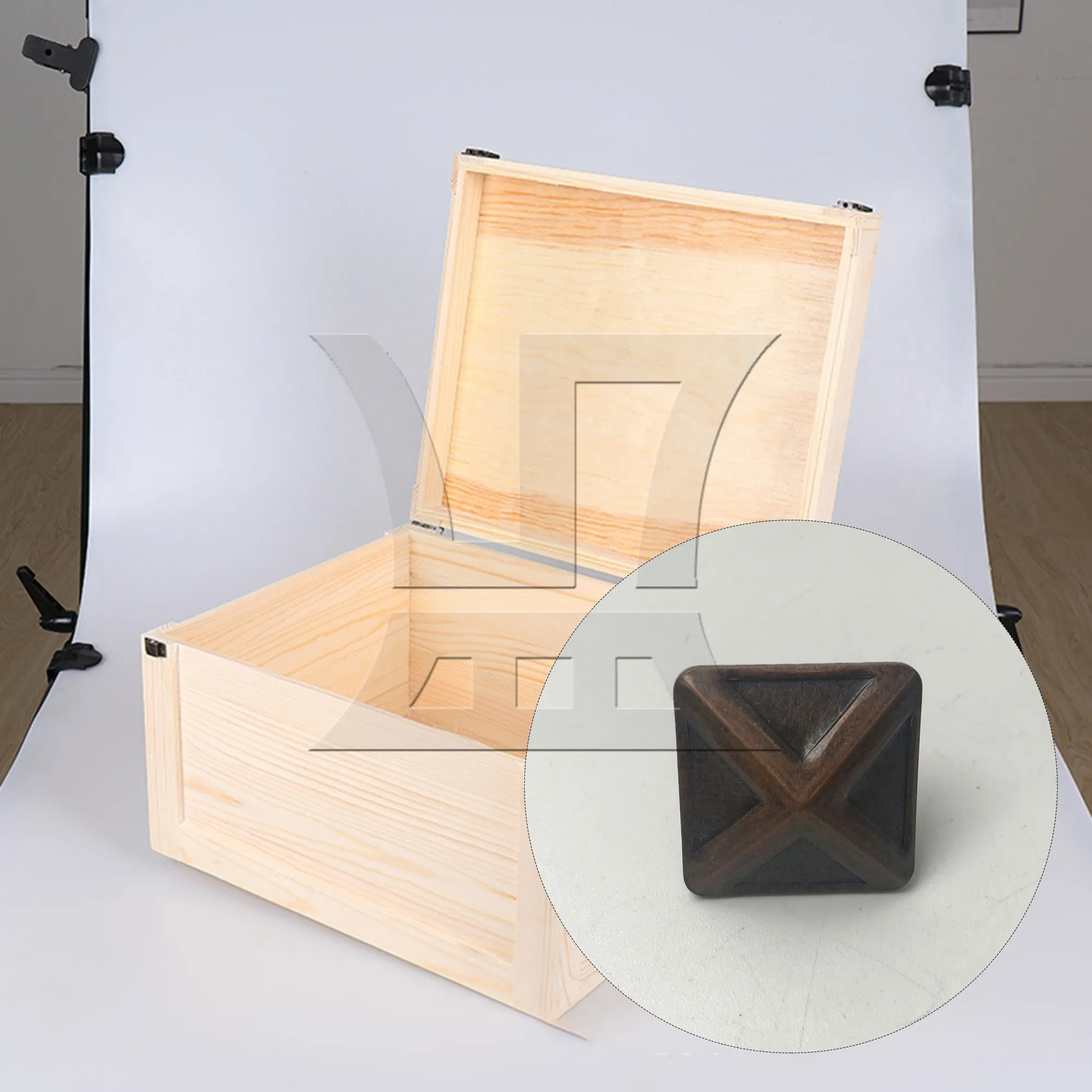 

CNBTR 1 шт. квадратная кнопка для обивки 30x30 мм красный ретро цвет медный гвоздь декоративные ногти дверь гвоздь диван канцелярская кнопка