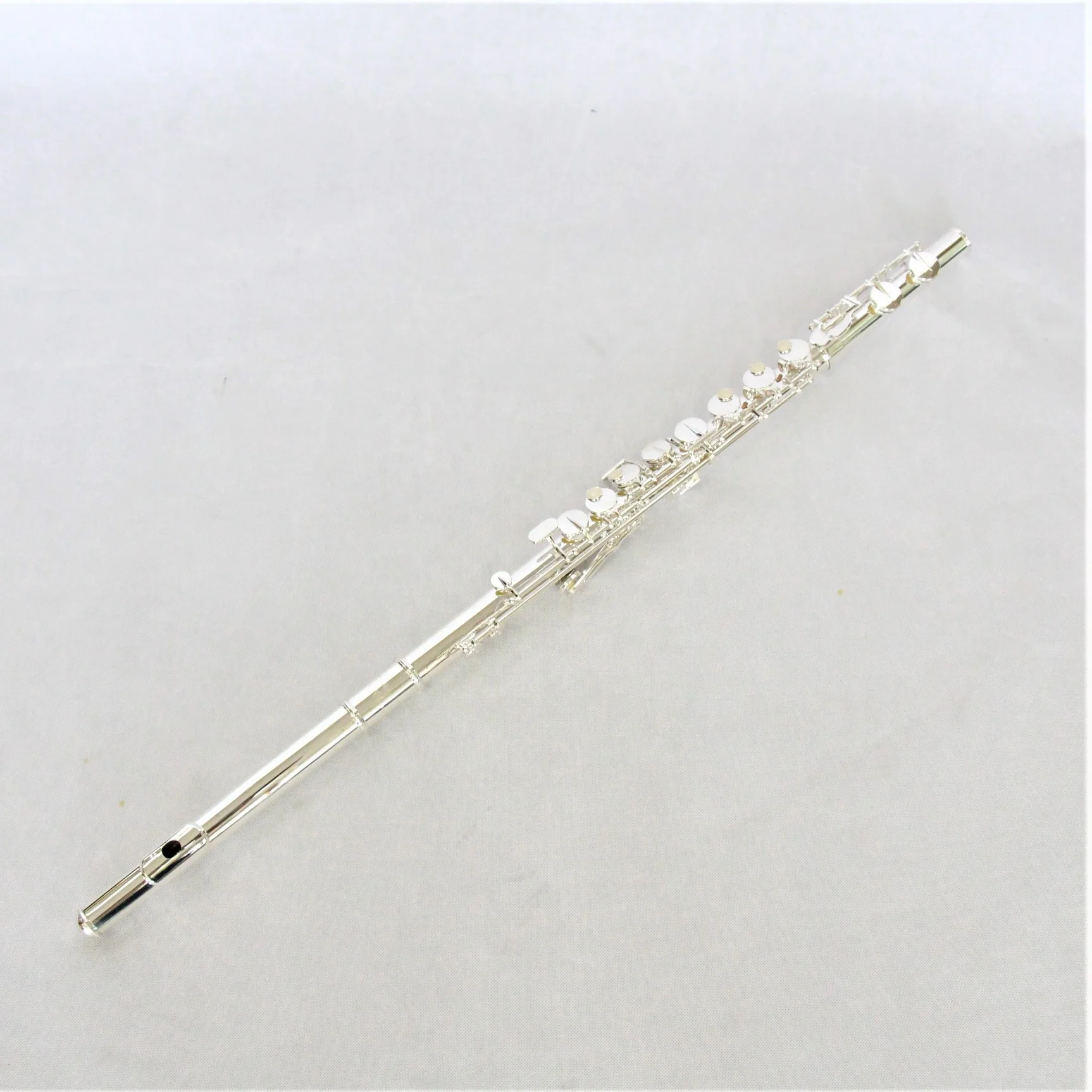 Professional Alto Flute Silver Woodwind Music Instrument for Music Lovers