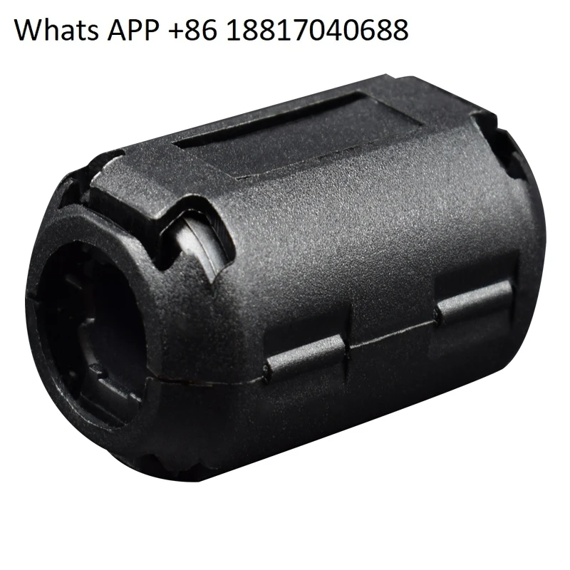 

1PC Yanen high frequency anti-interference filtering magnetic ring ferrite core snap-on shielding magnetic ring