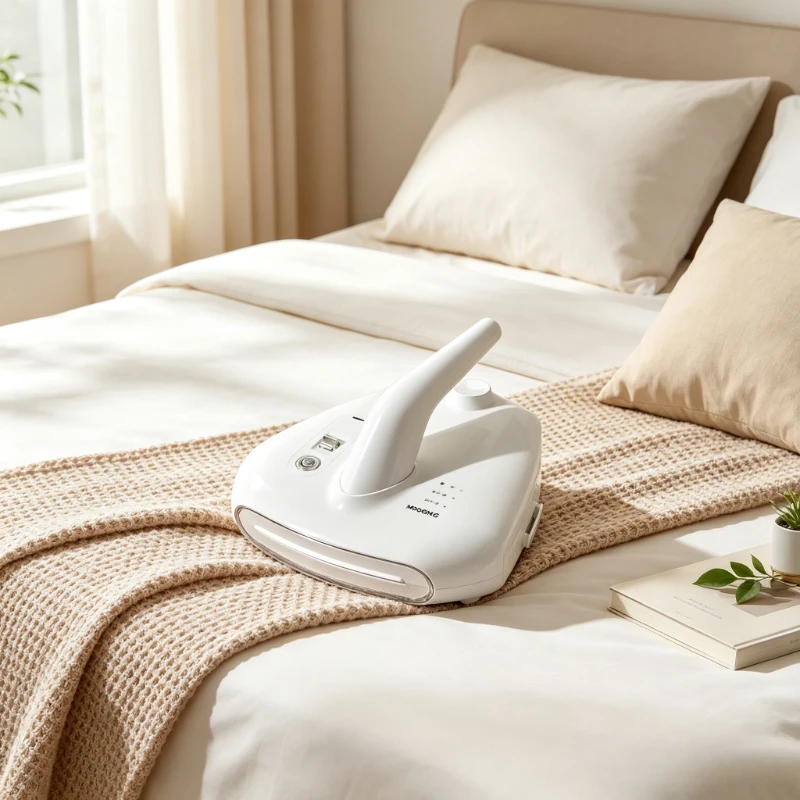 Cordless Handheld Mite Vacuum Lightweight Strong Suction Hot Air Drying Mite Separation for Bedding Mattress Home Use 침구 청소기