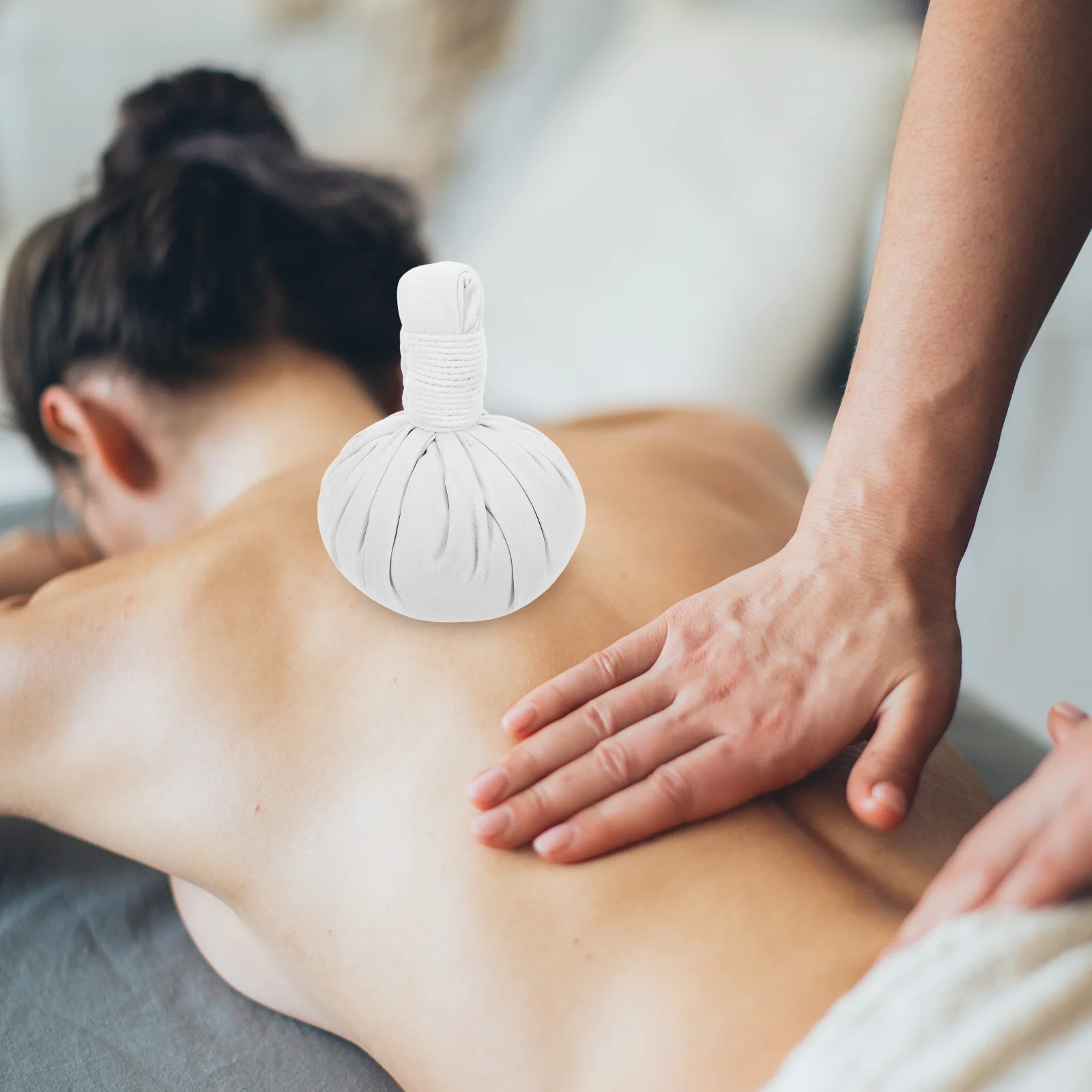 

Портативный китайский шарик Мокса, небольшой компрессионный чехол для домашнего офиса, путешествий, простой в использовании шарик для тепловой терапии и массажа, массажные шарики