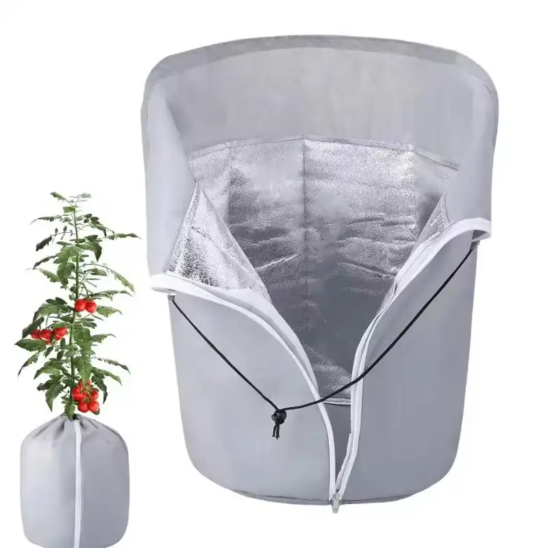 

Новые мешки для защиты растений от мороза, для сада, кустарников, деревьев, растений в горшках, из ткани Оксфорд, защита от замерзания, теплый чехол