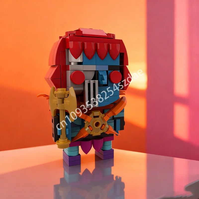 

167pcs MOC FAKER Masters The Universe He Man She Model Christmas Gifts Building Blocks Assemble Toy DIY Idea Education Birthday