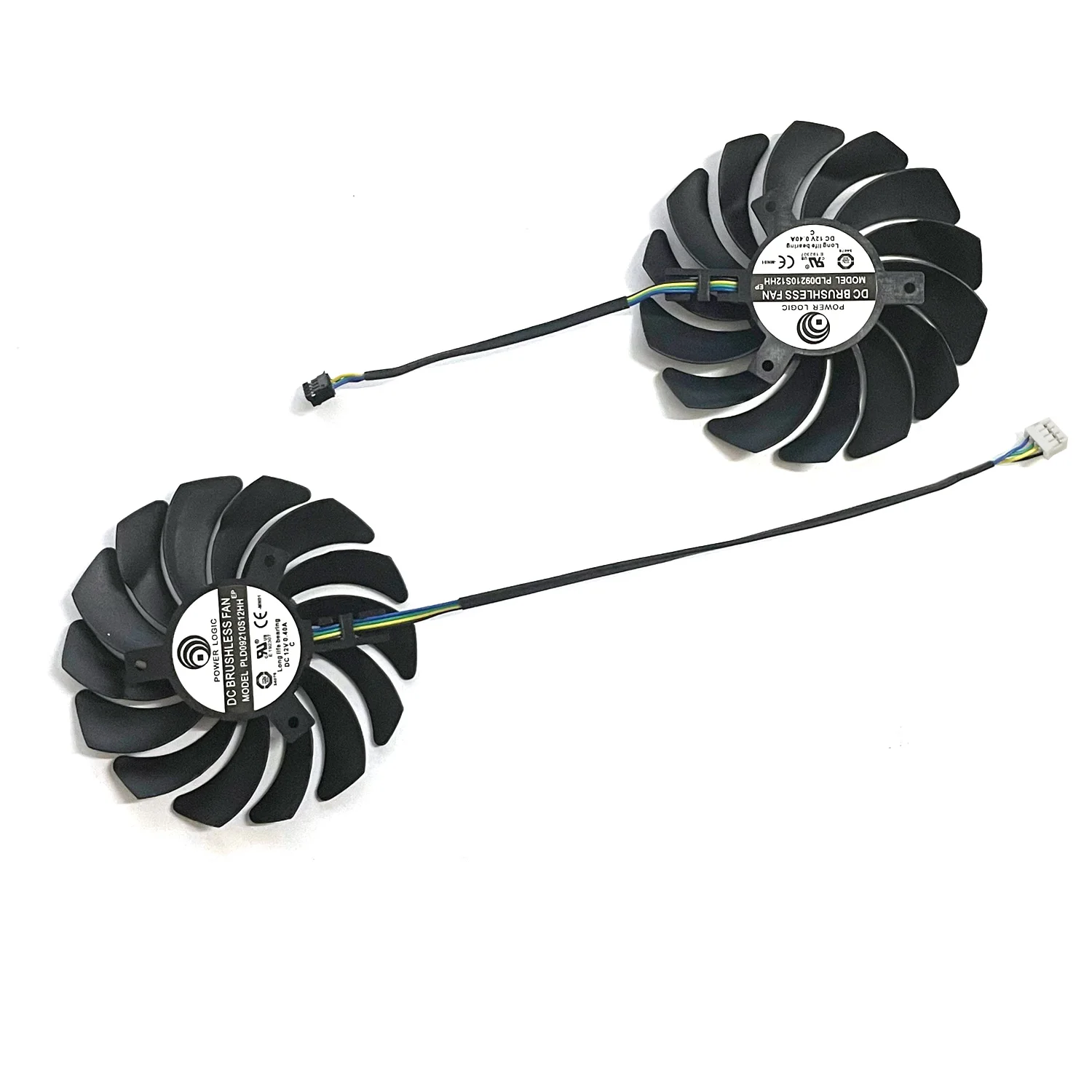 Ventilador da placa gráfica, PLD09210S12HH, DC, 12V, 0.40A, 4PIN, 85mm, RTX2070, RTX 2060, 2070, 2080, Super Ventus, XS OC