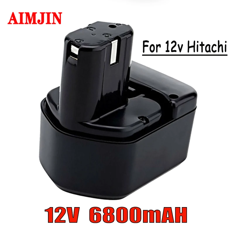 12V 9.8Ah 12.8Ah for Hitachi EB1214S DS12DVF3 Rechargeable Battery Ni-CD Cordless Drill Batteria EB1212S EB1220BL