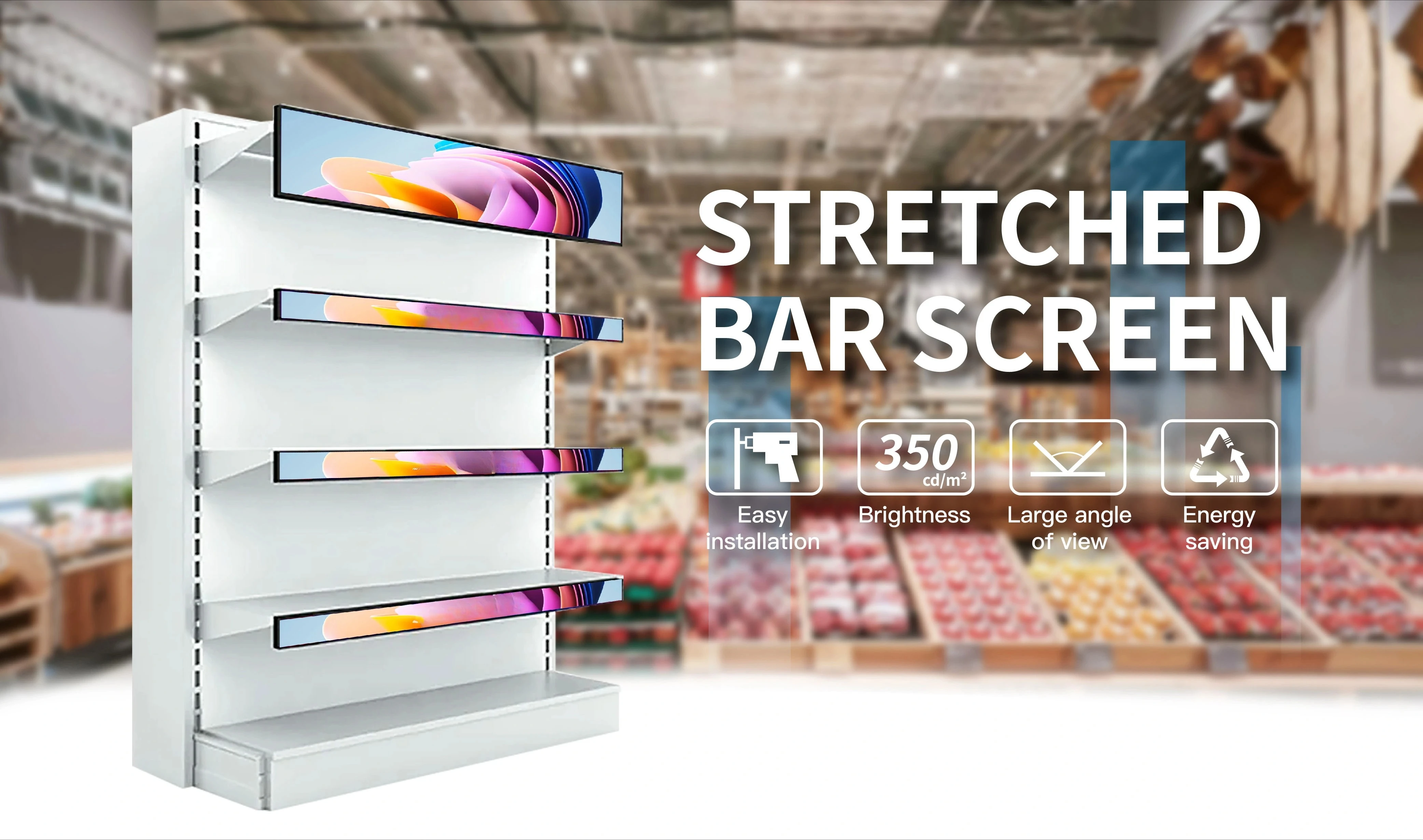 Digital signage, buses, subways, shopping centers, supermarkets, long billboards, bars, screen advertising players