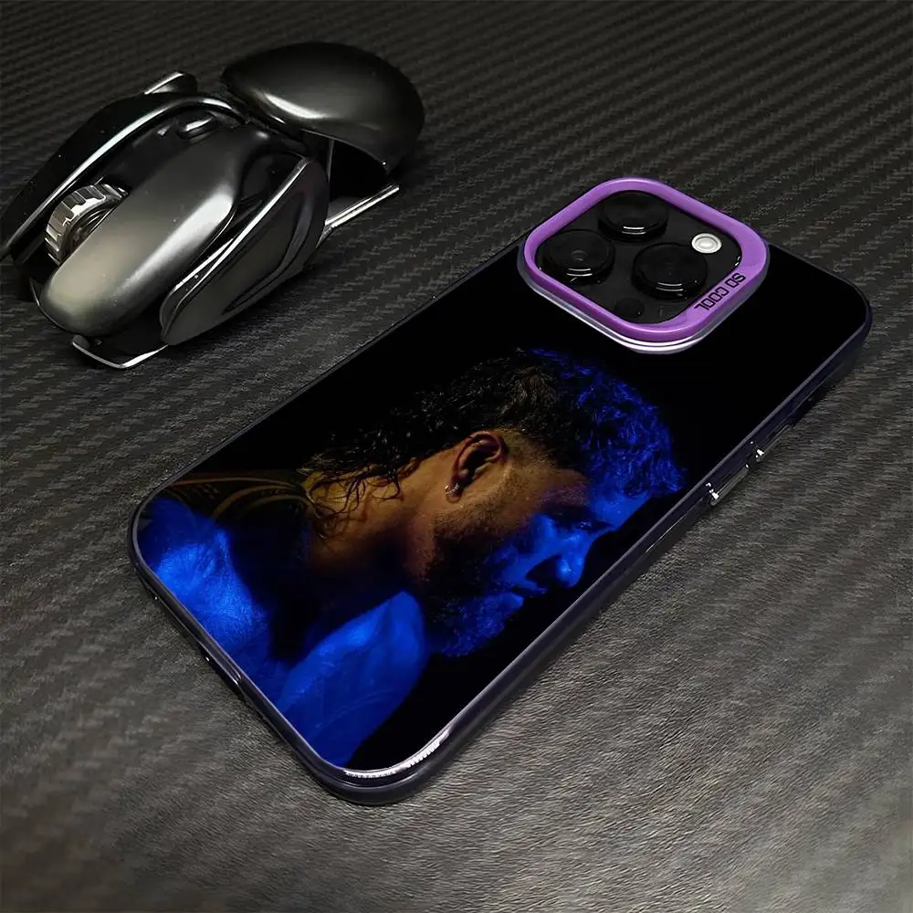 حافظة هاتف Jey Uso YEET لهاتف iPhone 16,15,14,13,12,11,Mini,Pro,MAX غطاء مقاوم للصدمات باللون الأرجواني غير اللامع