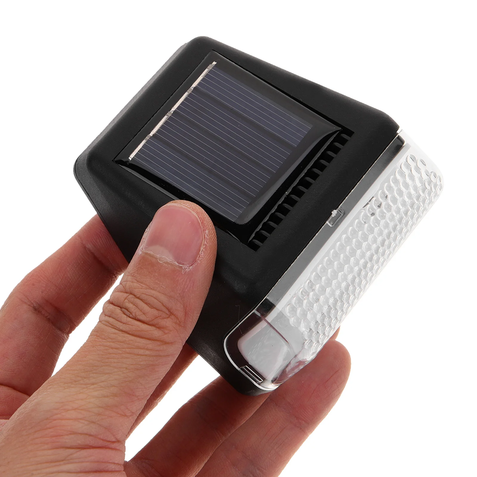 

Outdoor LED Wall Lamp Solar Powered Warm White Light Plastic Waterproof Stairs Courtyard Gardens Hotels Residences Walls