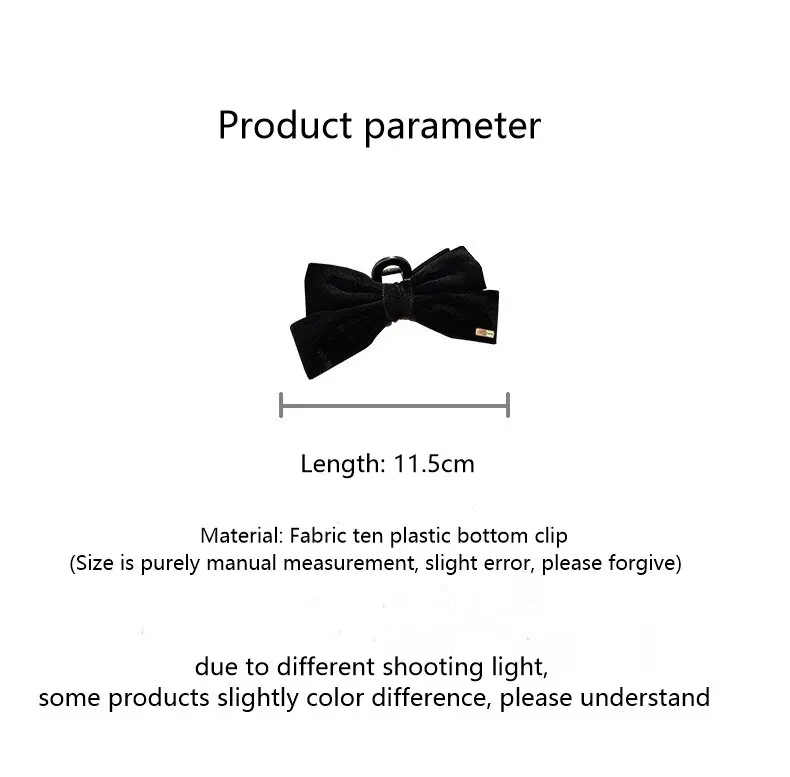 Large Bow Hair Claw Nonslip Hair Jaw Strong Hold Clamps Fashion Hair Accessories for Women and Girls image 4