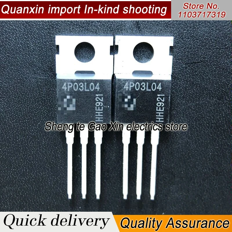 5PCS-10PCS  4P03L04 IPP120P04P4L-03  TO-220 40V 120A P Imported  Original  Best Quality