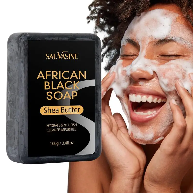 

Natural Soap African Shower Soap Deep Cleansing Moisturizing Body Wash 100g For Bathroom Shower Face And Body Cleaning