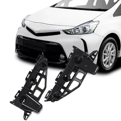 For Toyota Prius V 2012 2013 2014 2015 2016 2017 2018 RH+LH Car Front Bumper Support Bracket Retainer 5211647030 5211547030