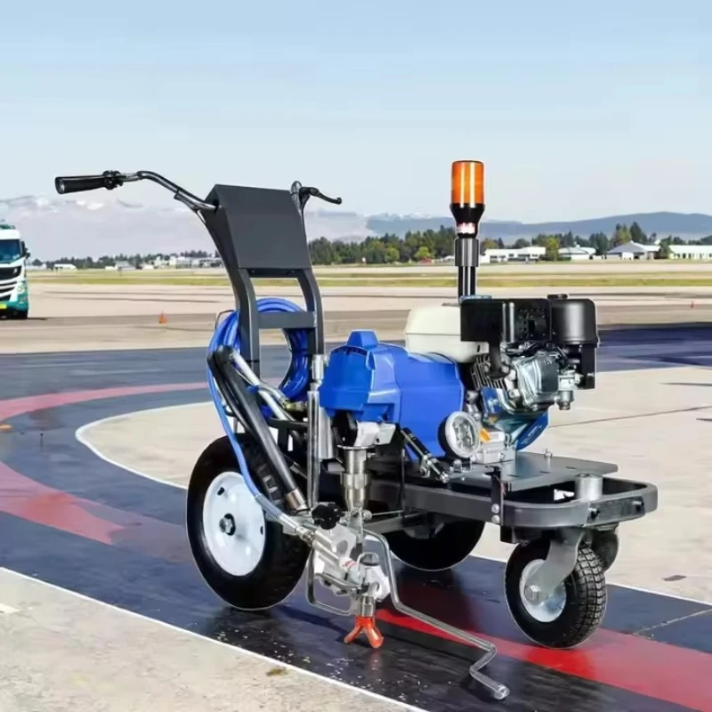 

High Pressure Automatic Road Marking Machine Professional & Thermoplastic Power Spray Gun Road Marking Machine