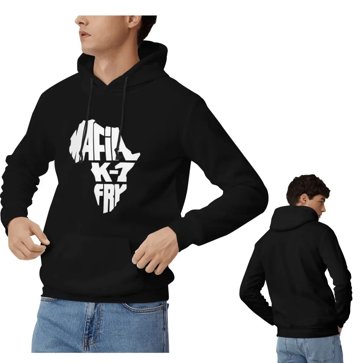 MK1F - Mafia K'1 Fry Camiseta DJ Mehdi Hoodies Masculino Feminino Casual Pulôver Moletons Moda Roupas de Manga Longa Outono Inverno