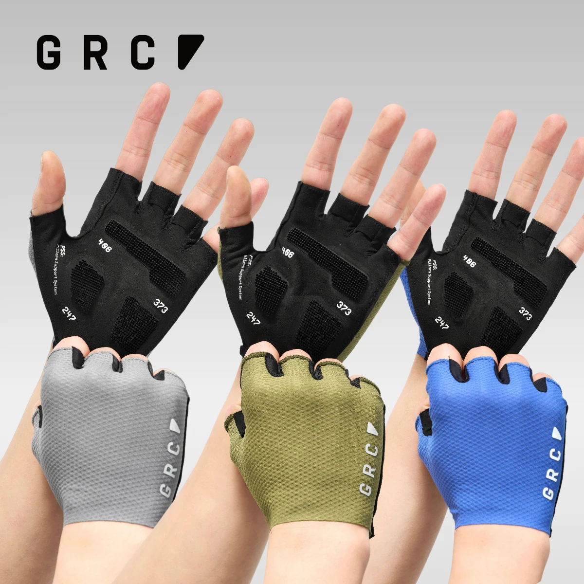 GRC Cycling Apparel TECH Mitts Men's Bicycle Gloves Breathable Reflective Wristware for Cycling Biking Road Racing
