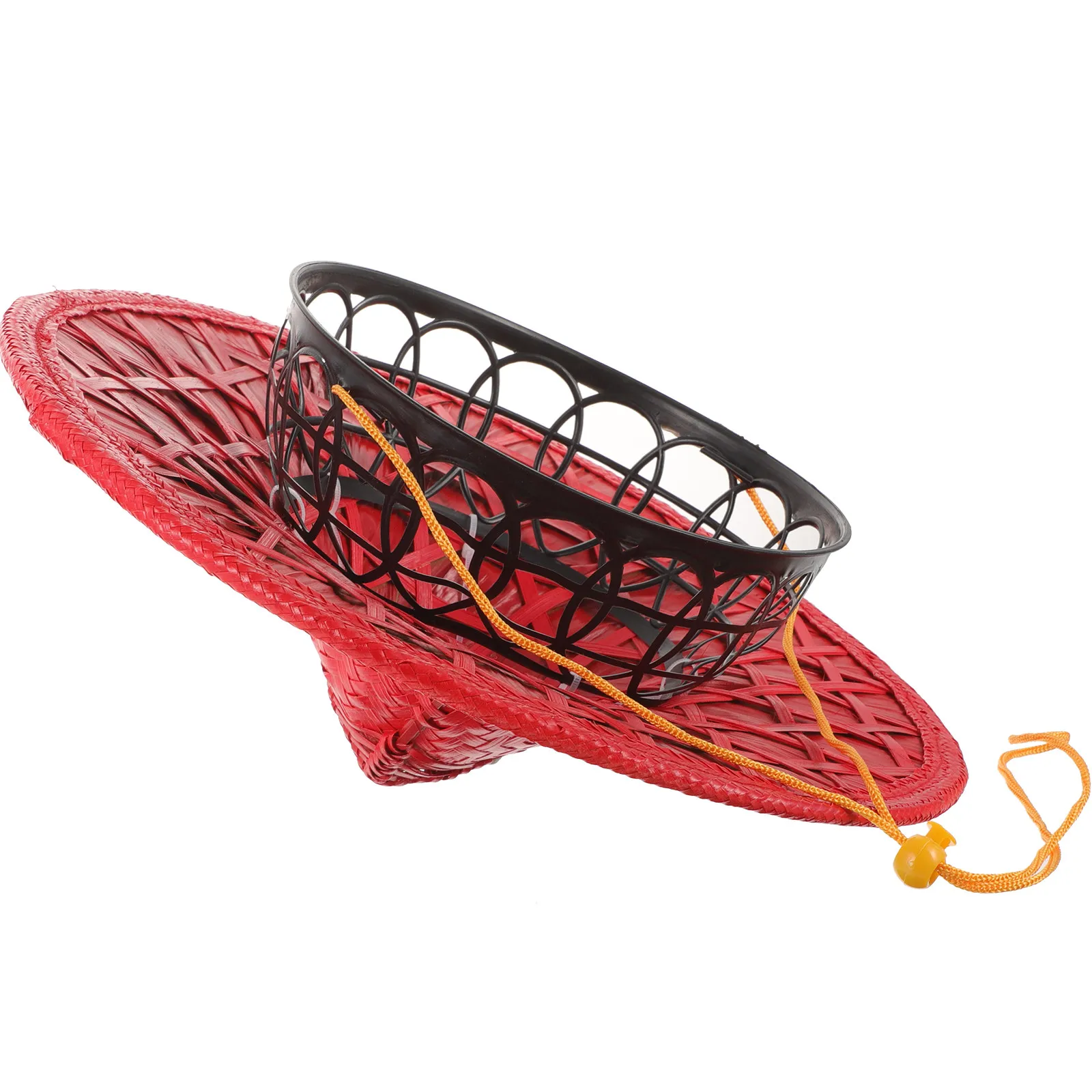 

Бамбуковая шляпа самурая: Декоративная японская коническая азиатская шляпа, дышащая, легкая, с регулируемой веревкой, для косплея, вечеринок и выступлений